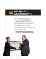 Sigma Nu Expansion