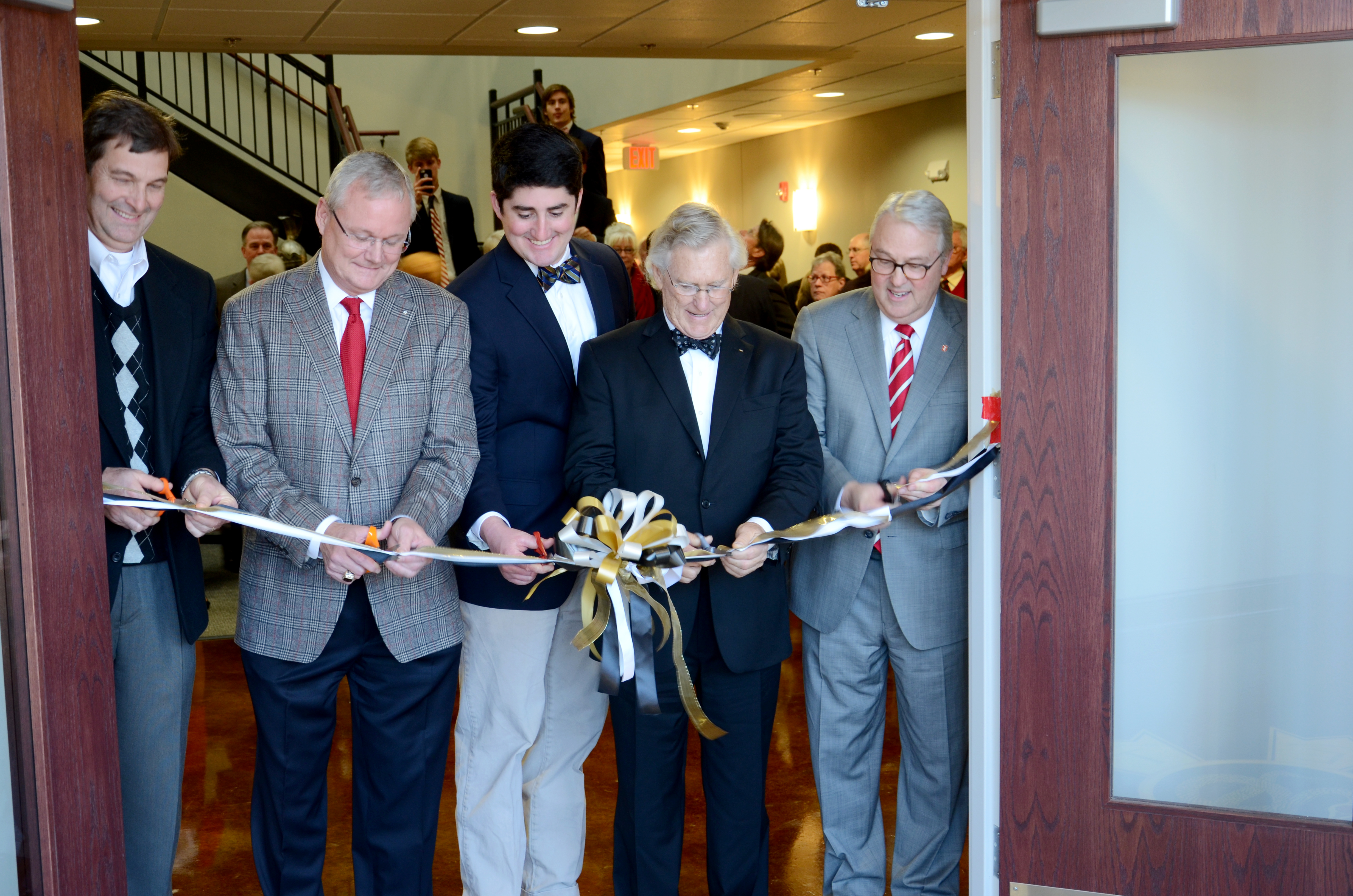 Beta Tau Ribbon Cutting